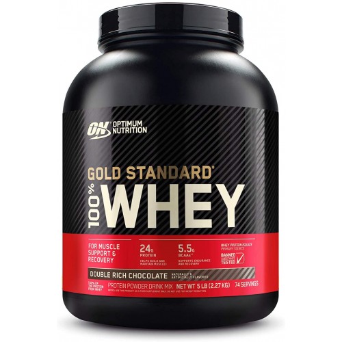 GOLD STANDARD 100% WHEY (5 lbs) - 70++ servings