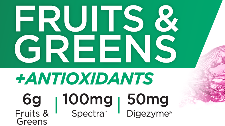 R1 FRUIT & GREENS +ANTIOXIDANTS (285 grams) - 30 servings