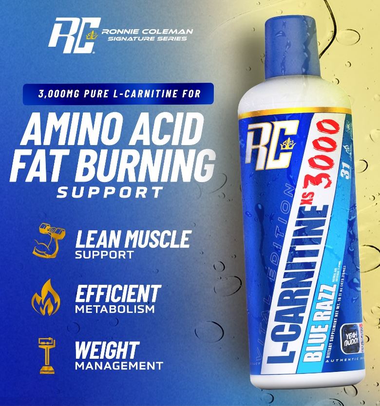 l carnitine hypersomnia L-CARNITINE XS 3000 (16 oz) Grip Size:Undersize OZiva Bioactive Gluta Fizzy deep moisture balm 000 mg per serving